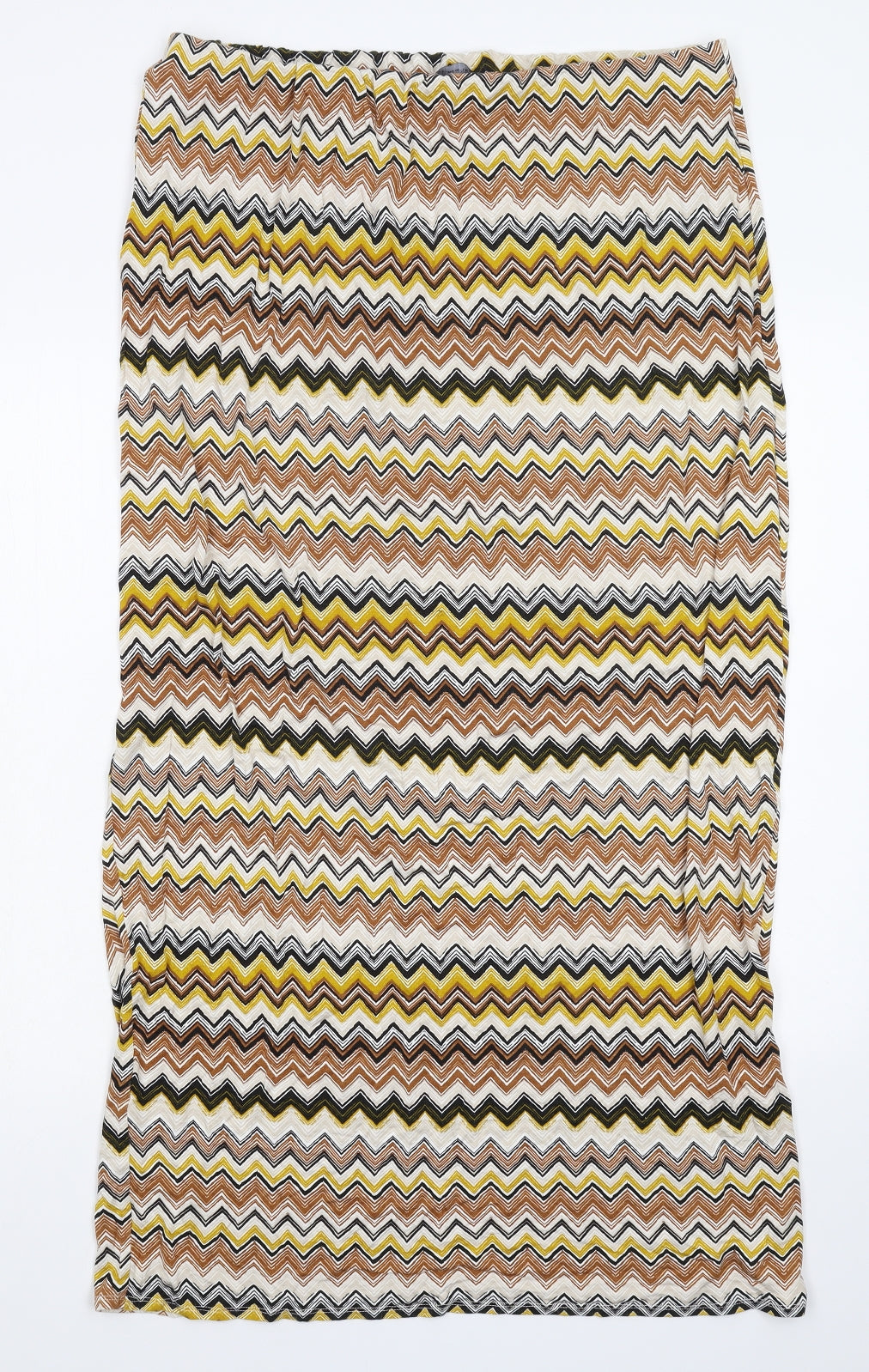 Dorothy Perkins Womens Multicoloured Geometric  Maxi Skirt Size 18
