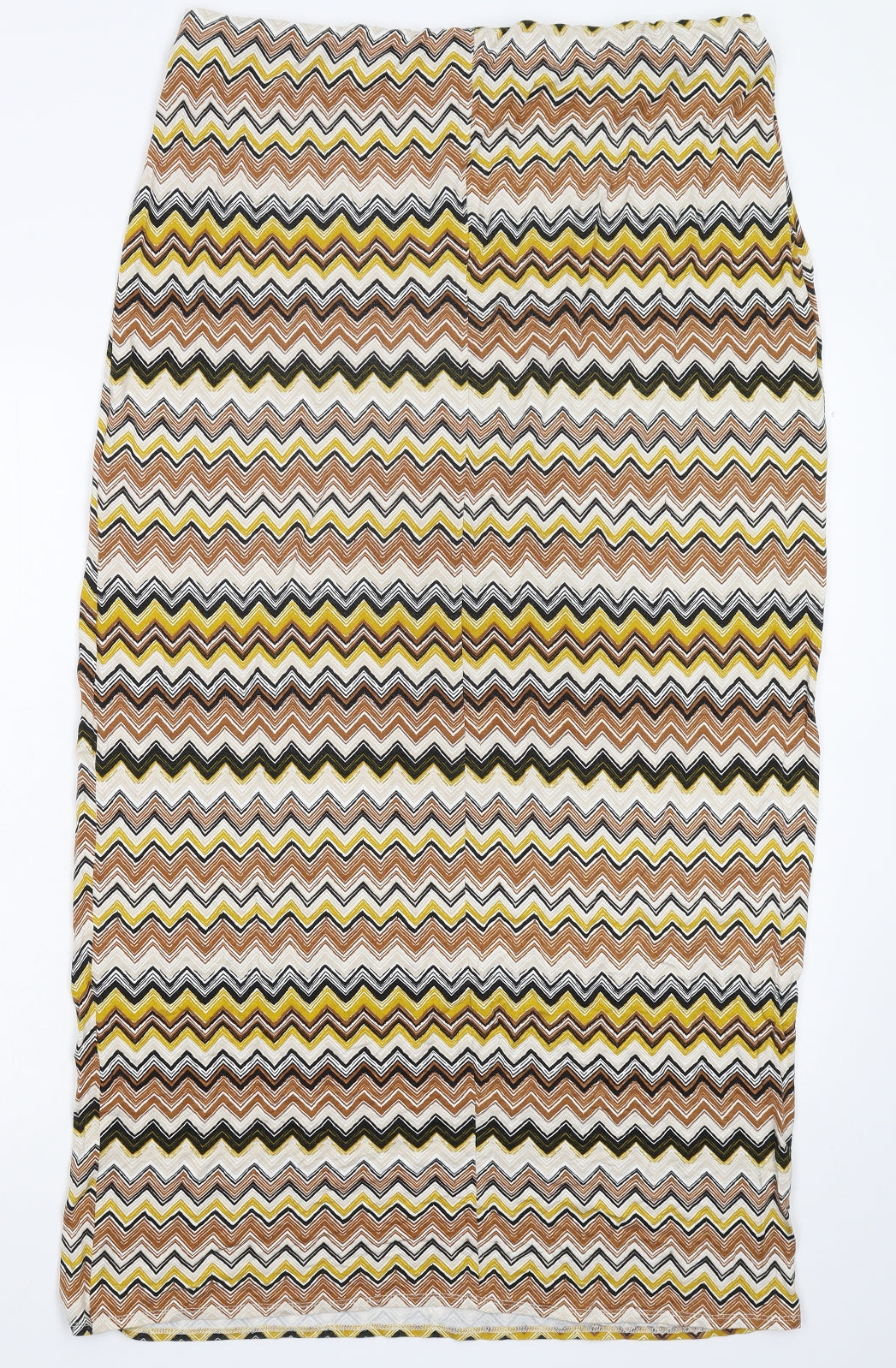Dorothy Perkins Womens Multicoloured Geometric  Maxi Skirt Size 18