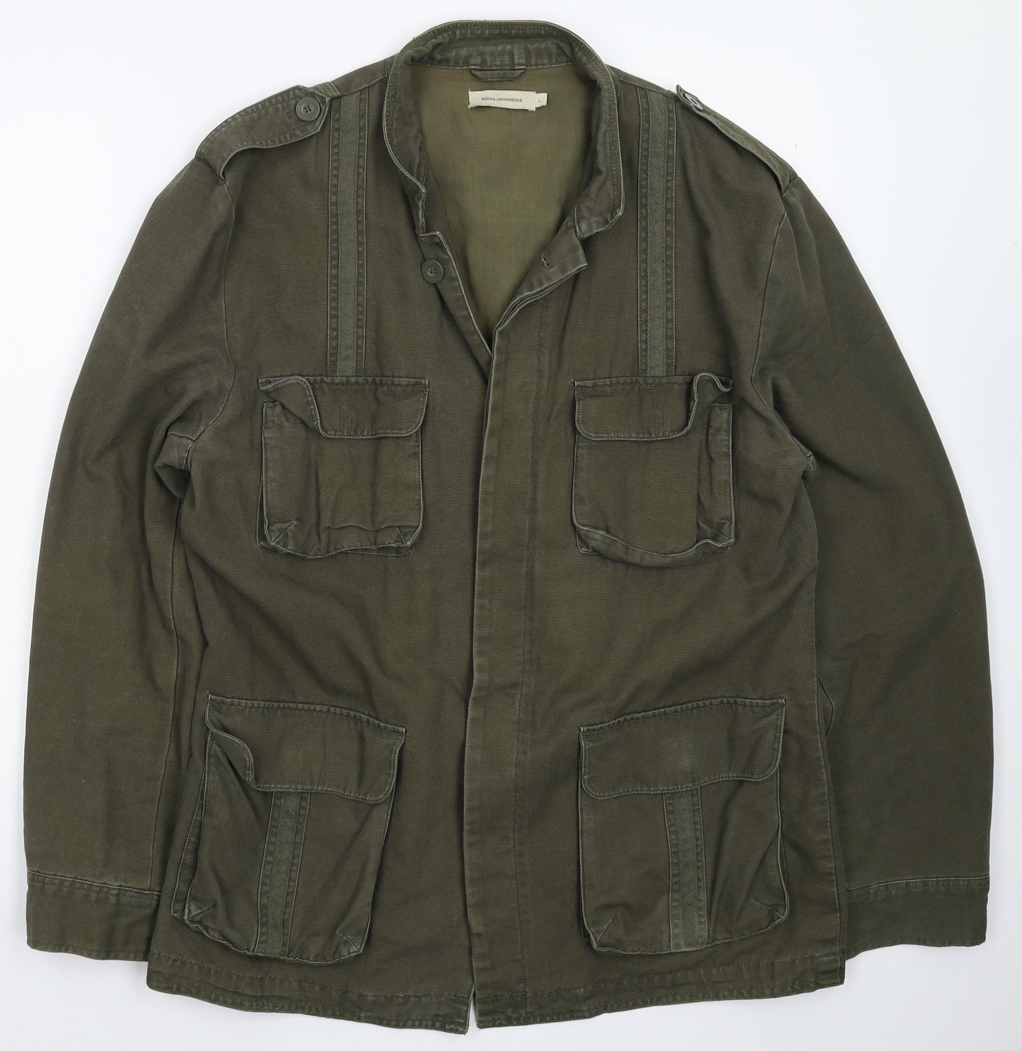 RJR.John Rocha Mens Green   Jacket  Size L