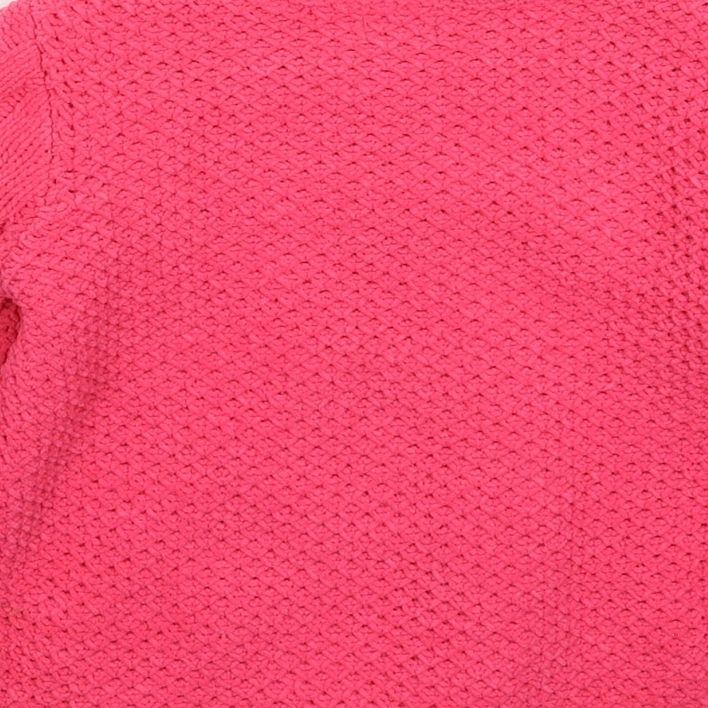 F&F Girls Pink   Pullover Jumper Size 6-7 Years