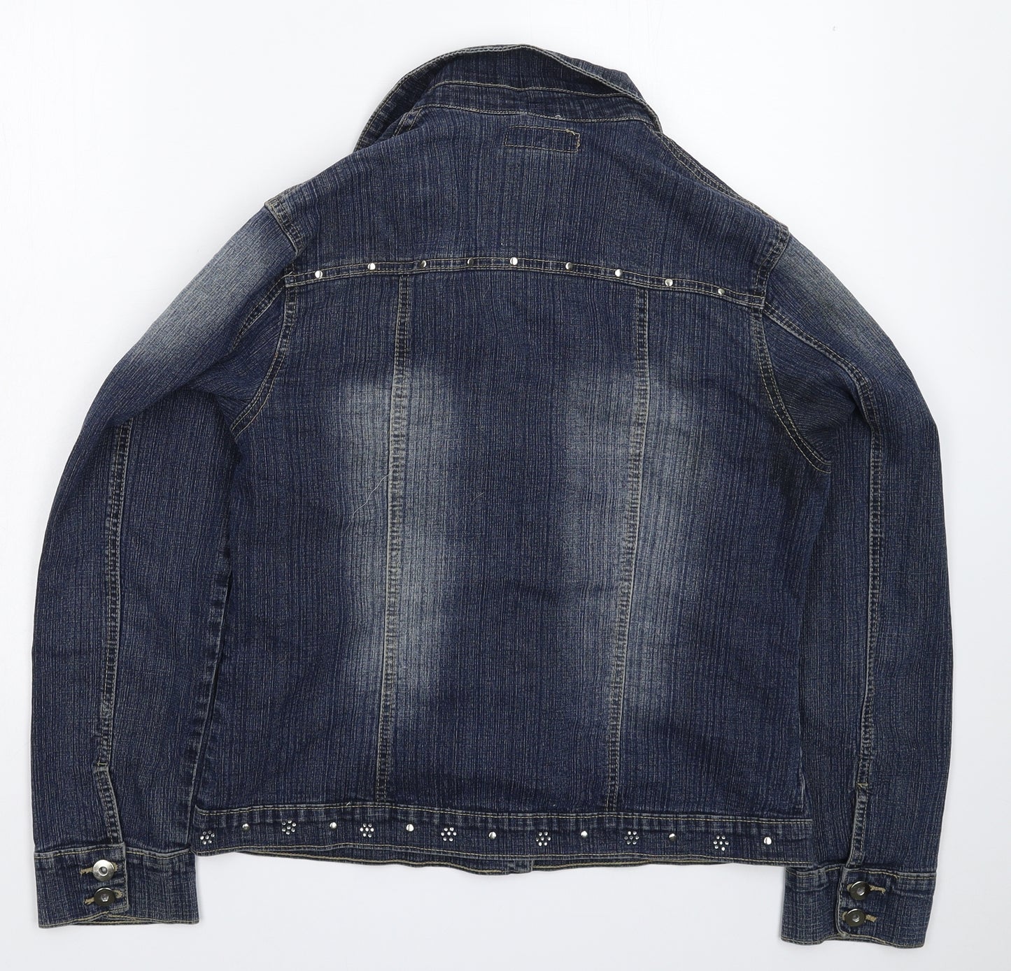 BF Collection Womens Blue  Denim Jacket  Size 14