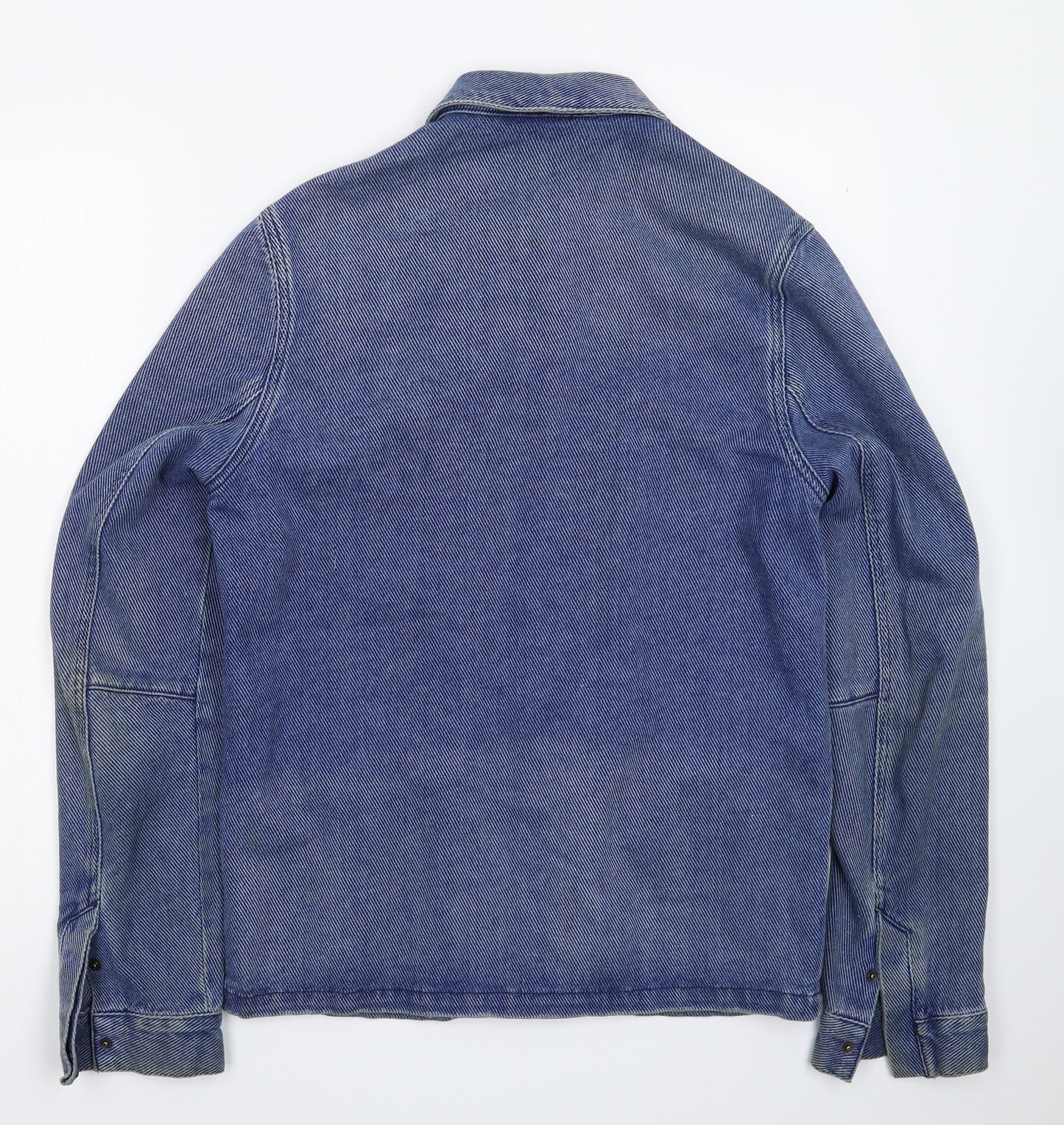 H&M Mens Blue  Denim Jacket  Size S