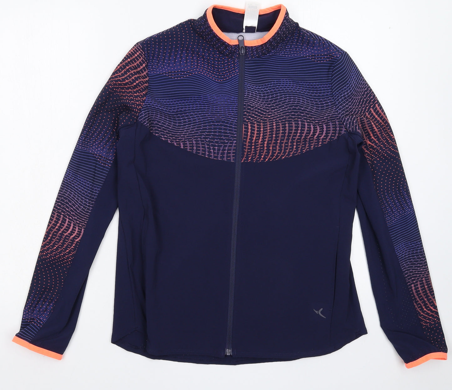 DECATHLON Girls Blue   Track Jacket Jacket Size 14-15 Years