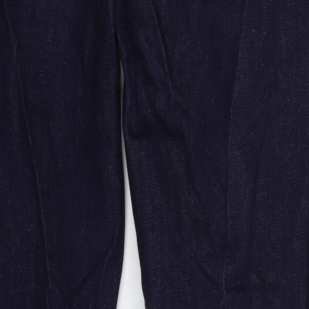 Marks and Spencer Womens Blue  Denim Bootcut Jeans Size 16 L32 in