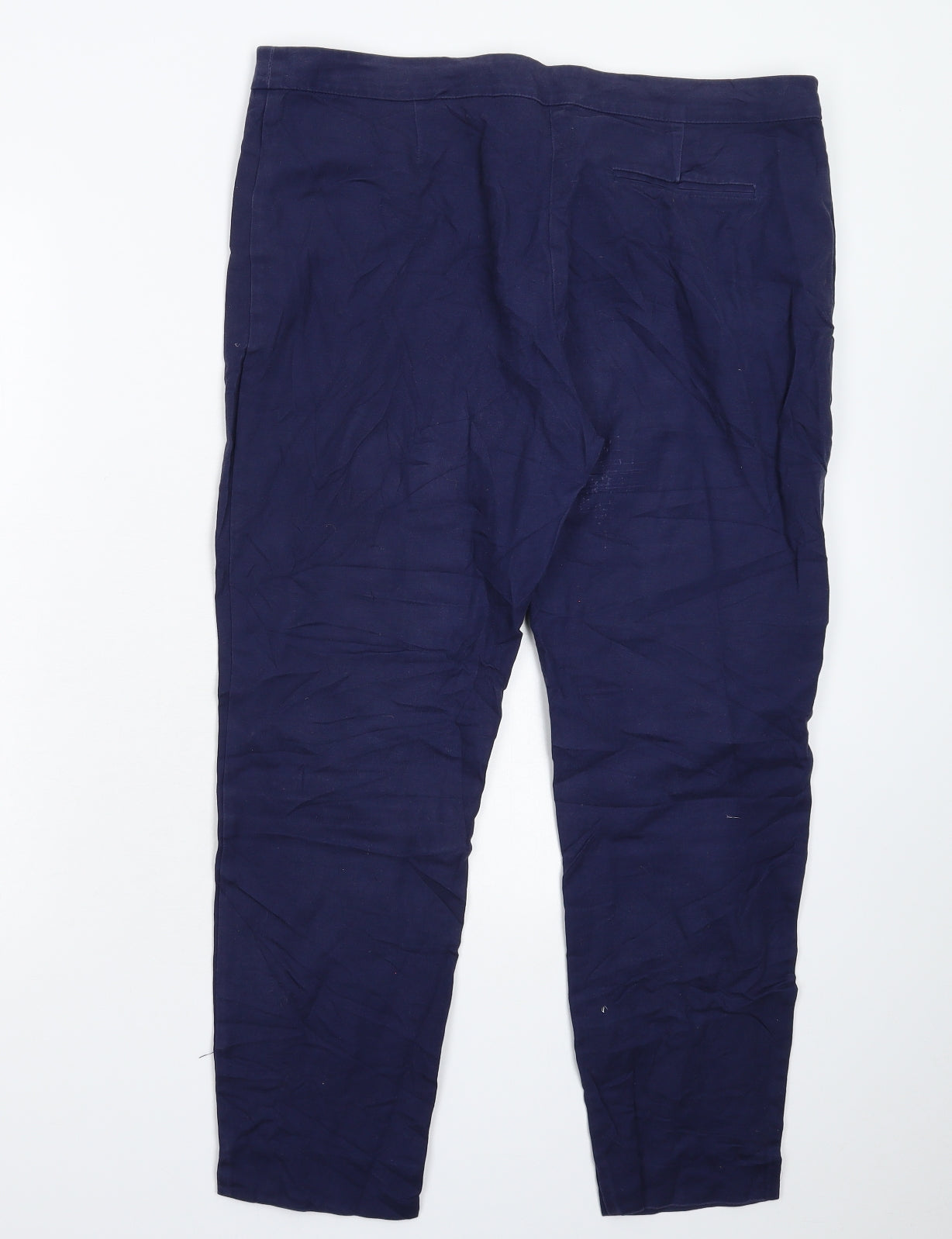 George Womens Blue   Trousers  Size 14 L26 in