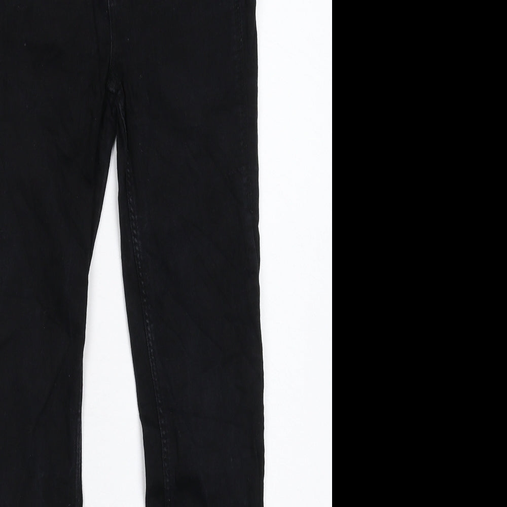Zara Womens Black  Denim Skinny Jeans Size 8 L26 in