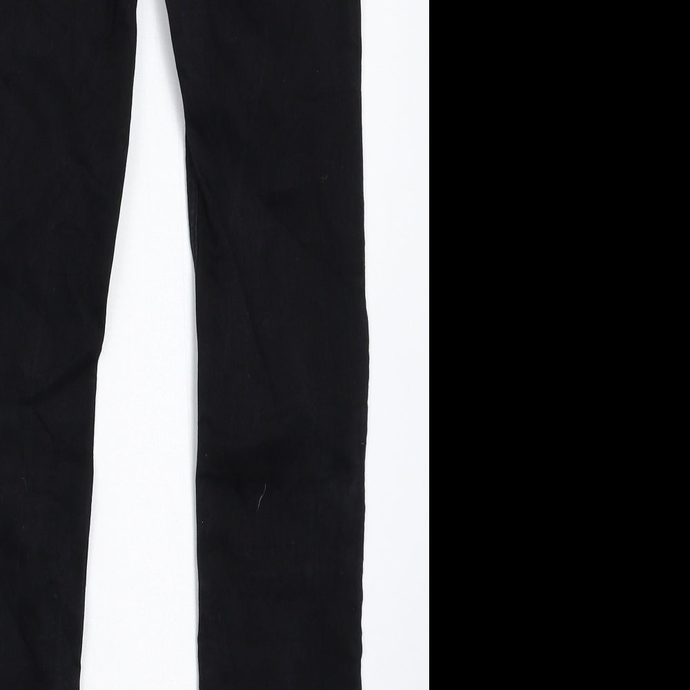 Zara Womens Black  Denim Skinny Jeans Size 8 L26 in