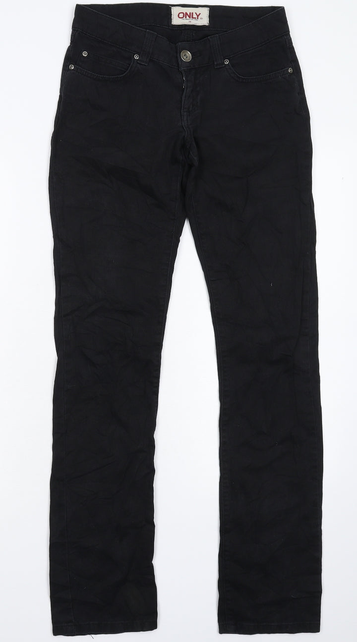Only Womens Black Denim Skinny Jeans Size 26 in L31 in