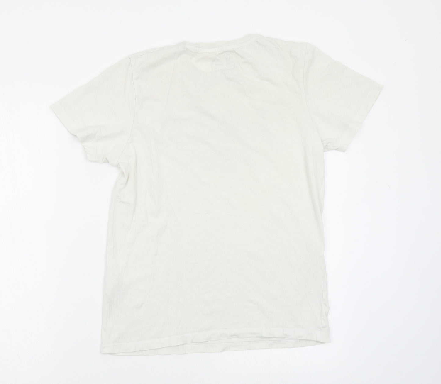 jack and jones Mens White    T-Shirt Size M