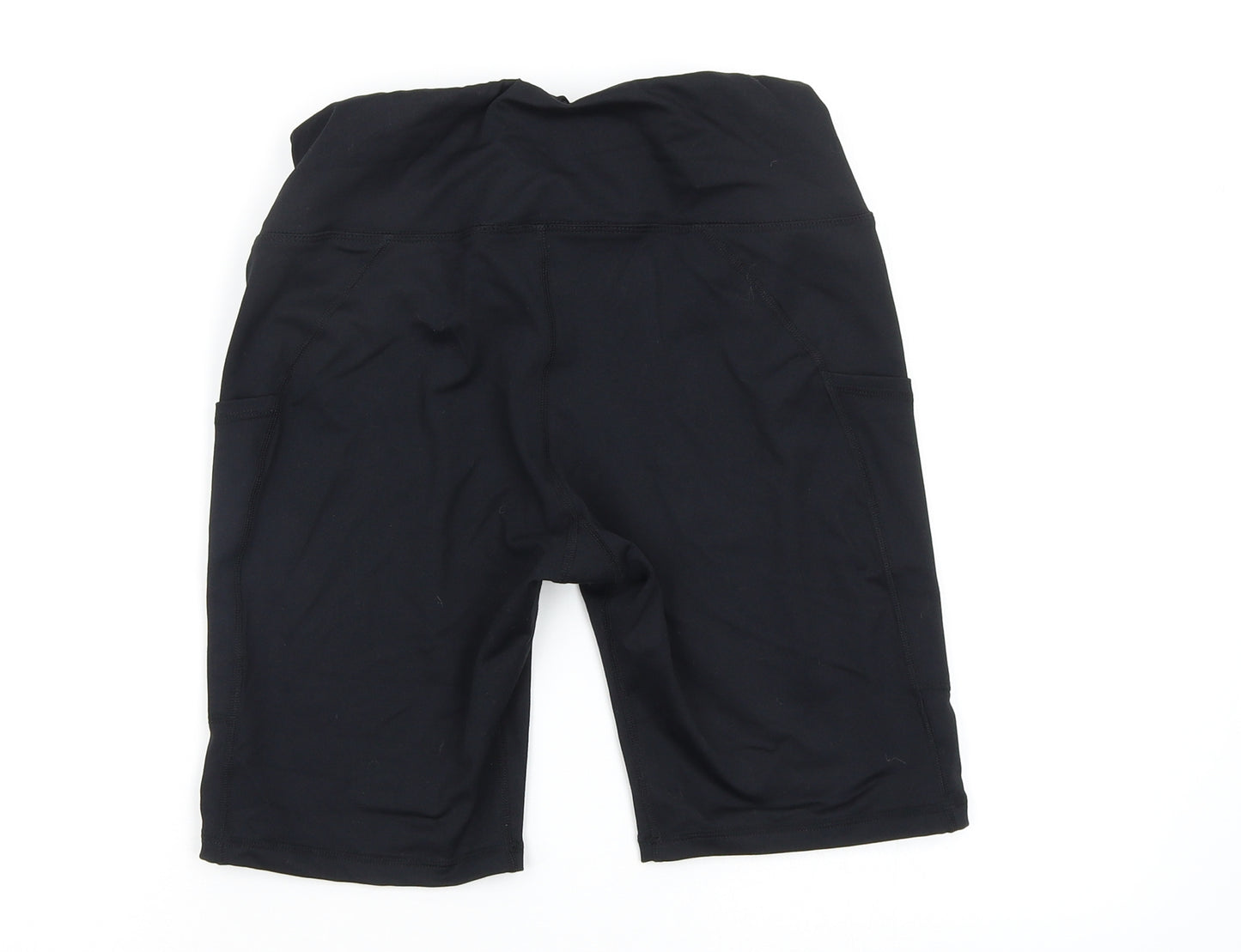 Preworn Mens Black   Sweat Shorts Size L - Stretch waistband