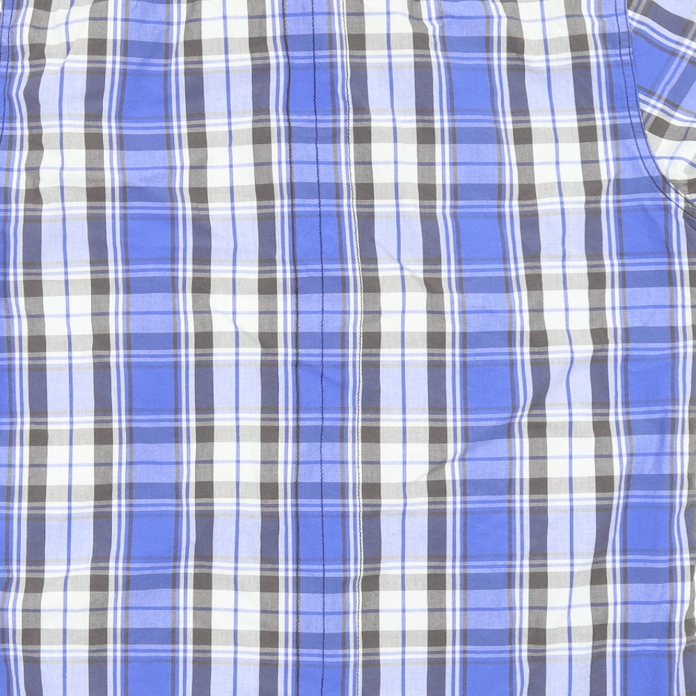 Cedar Wood State Mens Multicoloured Check   Button-Up Size L