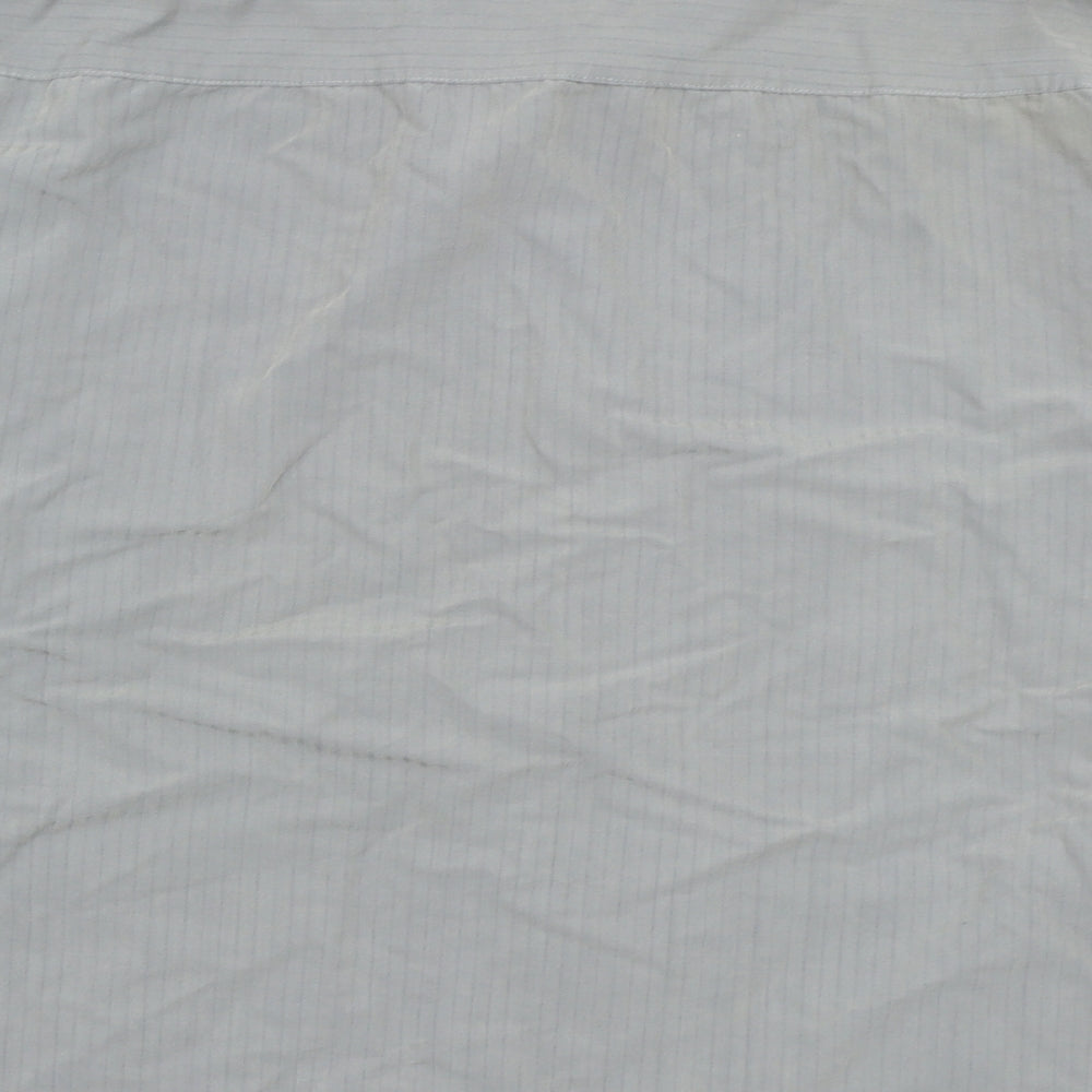 whispering Mens Grey    Button-Up Size L