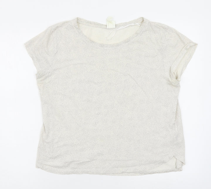 H&M Womens Multicoloured Polka Dot  Basic T-Shirt Size M