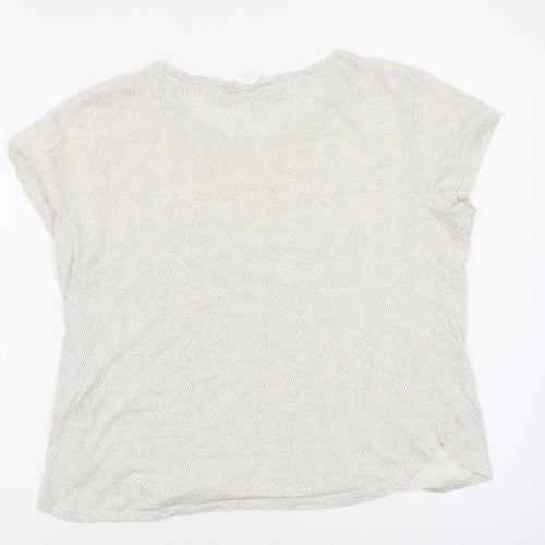 H&M Womens Multicoloured Polka Dot  Basic T-Shirt Size M