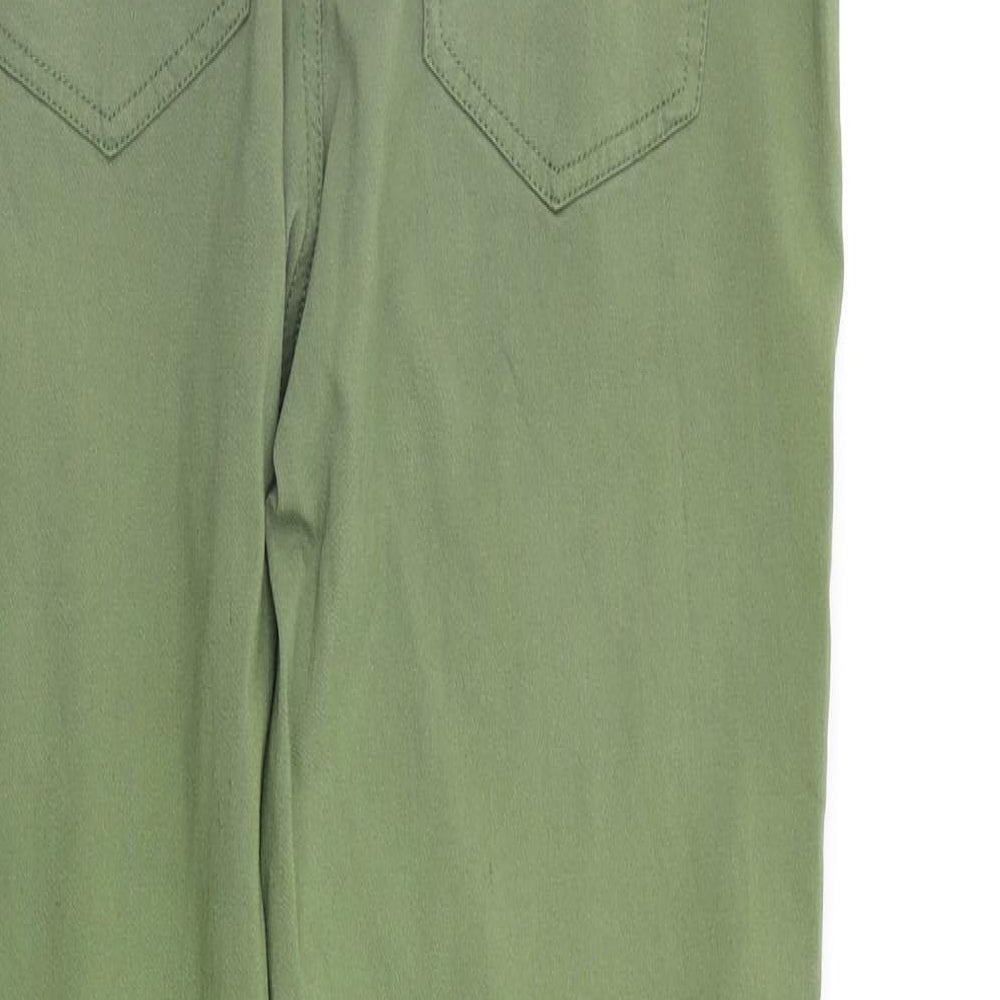 TRU Womens Green   Jegging Trousers Size 12 L31 in - Stretch waistband