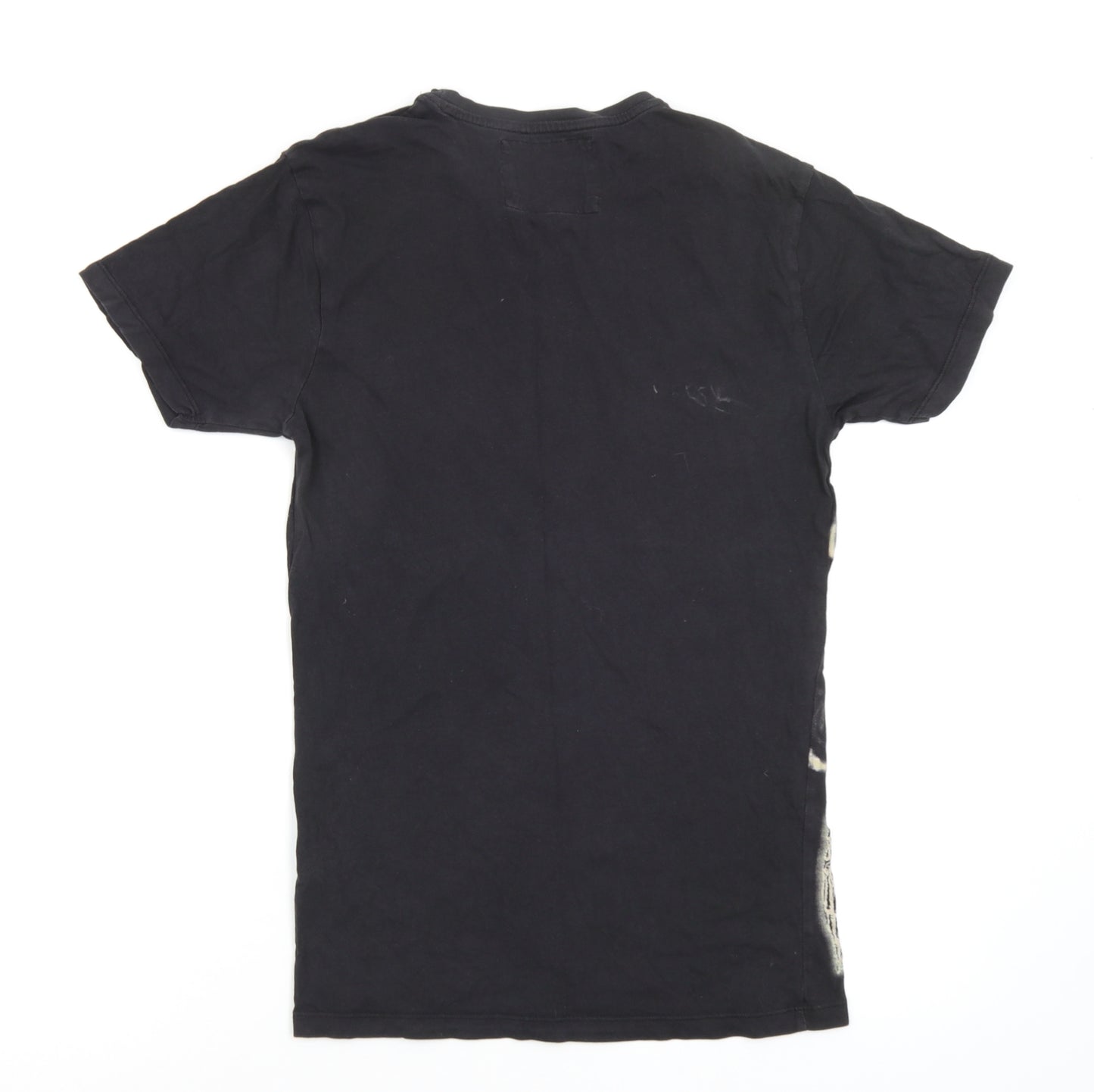 Cedar Wood State Mens Black Geometric   T-Shirt Size XS