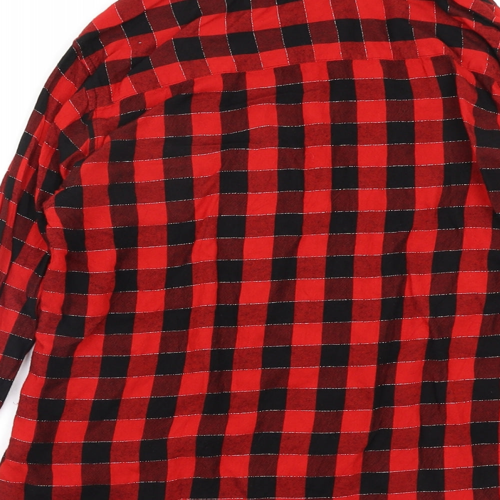 Candy Couture Girls Multicoloured Check  Basic Button-Up Size 14 Years