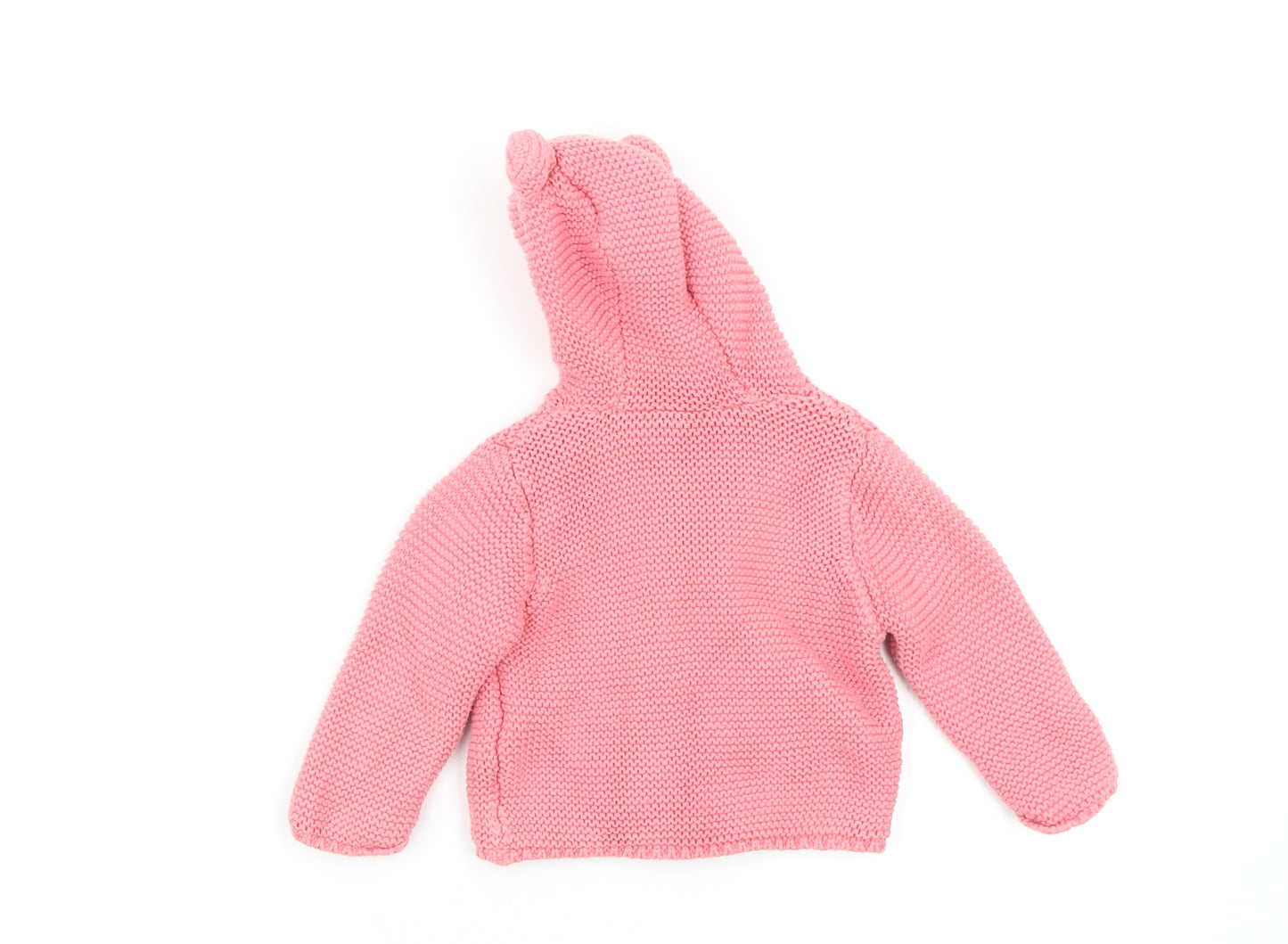 M&S Girls Pink   Cardigan Jumper Size 3-6 Months