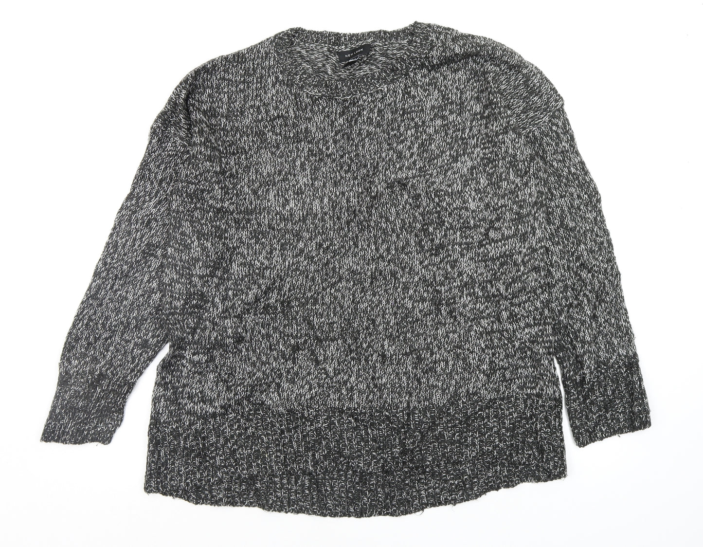 New Look Womens Grey   Pullover Jumper Size L