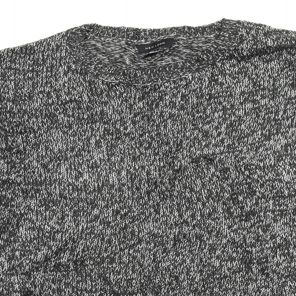 New Look Womens Grey   Pullover Jumper Size L