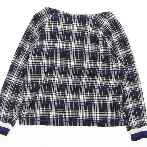 River Island Womens Multicoloured Check  Pullover Jumper Size S