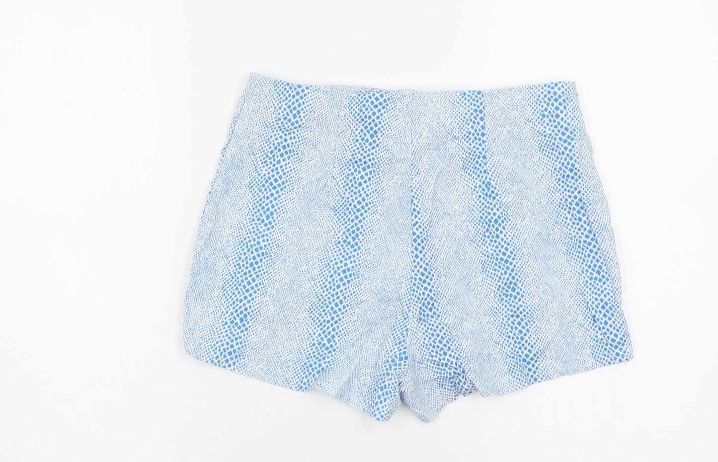 New Look Womens Multicoloured Geometric  Hot Pants Shorts Size 12