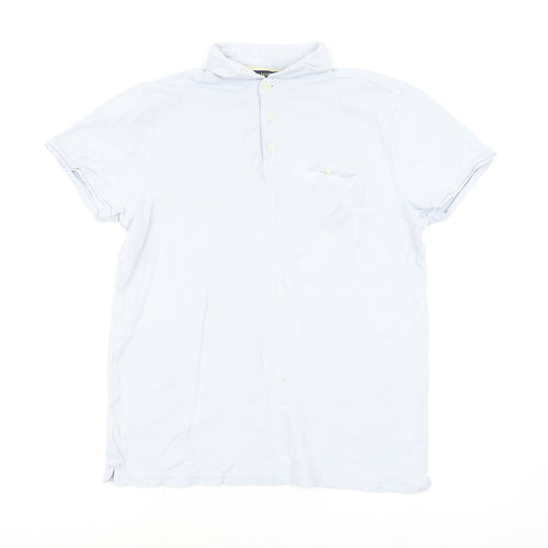 Hammond & Co. Mens Blue    Polo Size M