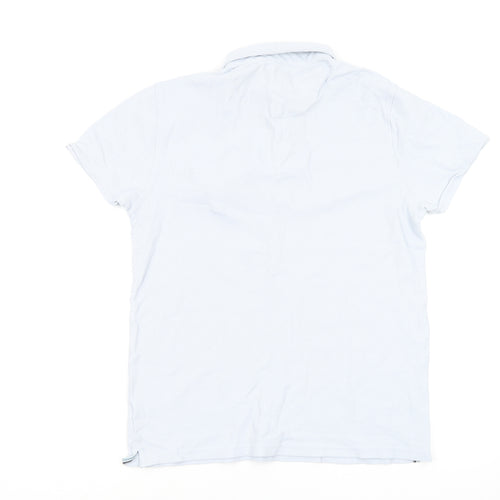 Hammond & Co. Mens Blue    Polo Size M
