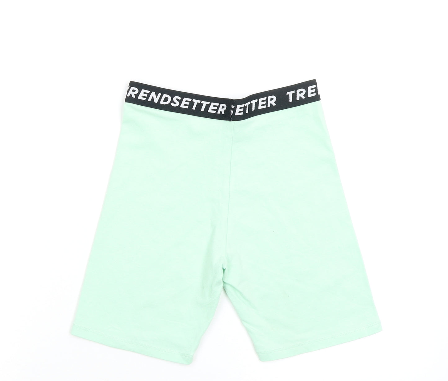 Asda George Girls Green   Sweat Shorts Size 11-12 Years