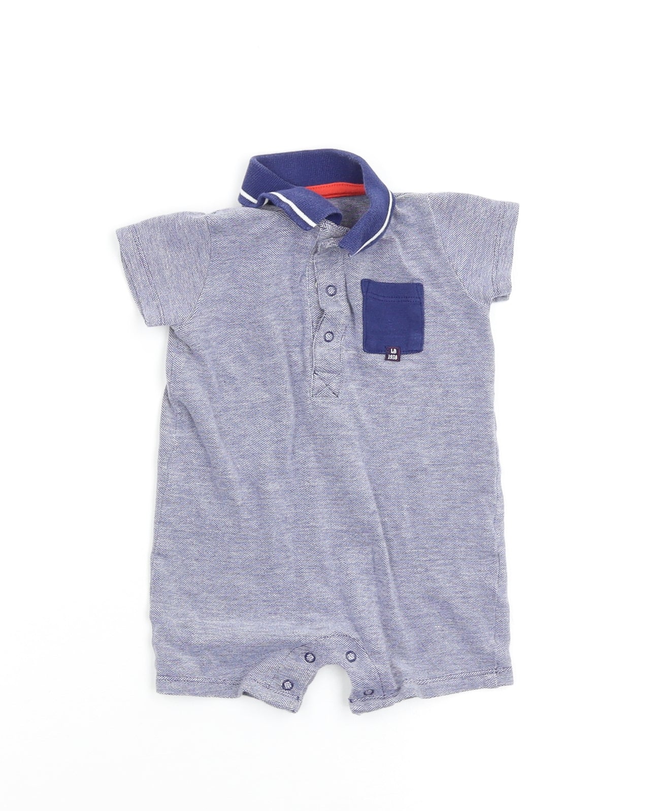 Ladybird Boys Blue   Babygrow One-Piece Size 3-6 Months
