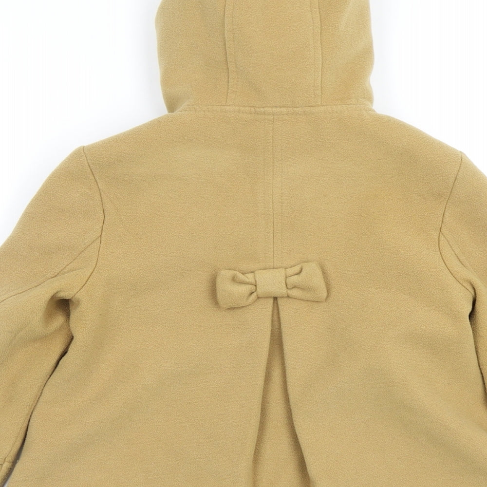 TU Girls Beige   Overcoat Coat Size 2-3 Years