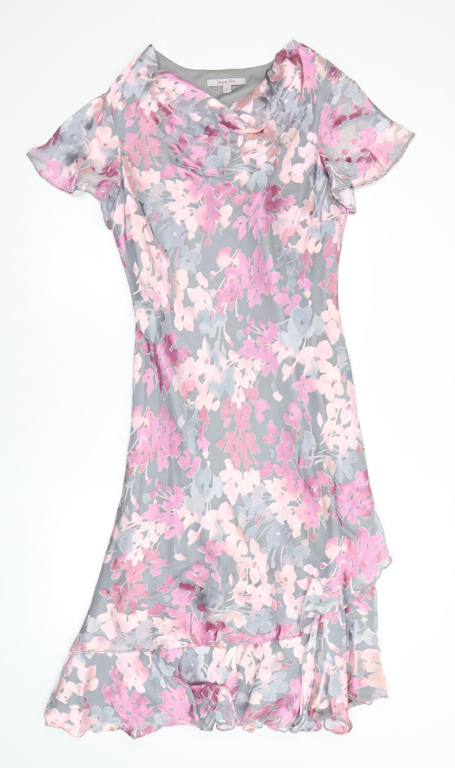 Jacques Vert Womens Multicoloured Floral  Fit & Flare  Size 16