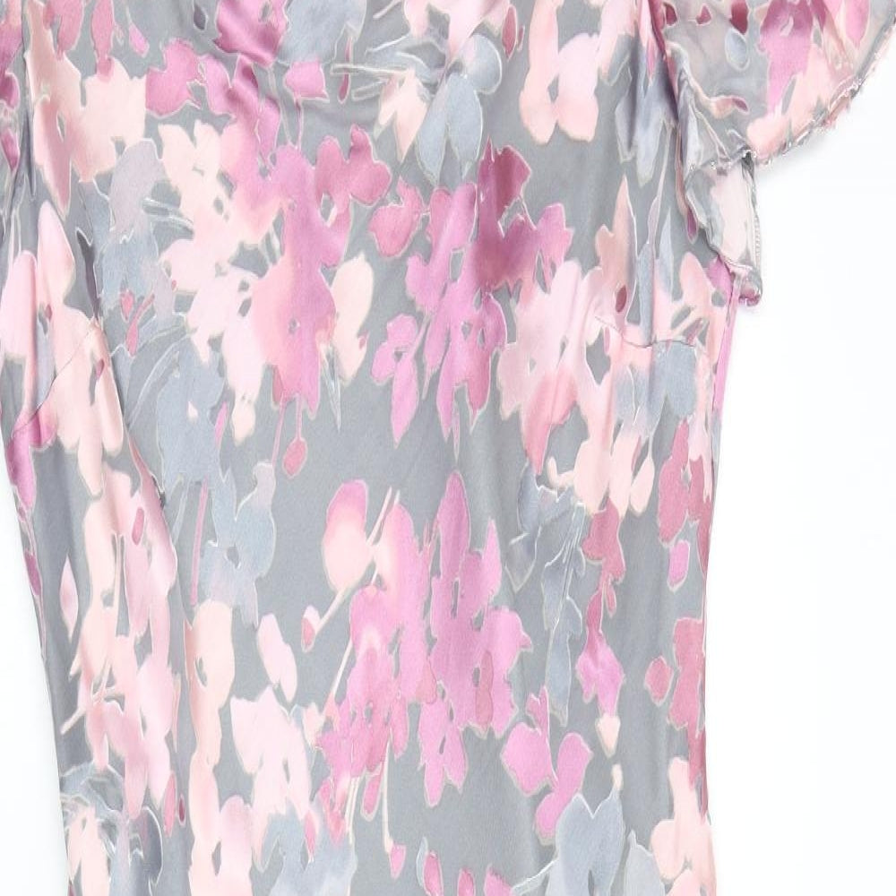 Jacques Vert Womens Multicoloured Floral  Fit & Flare  Size 16