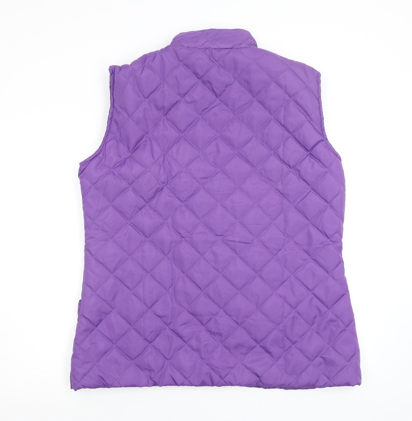 Anne De Lancay  Womens Purple   Gilet Coat Size L
