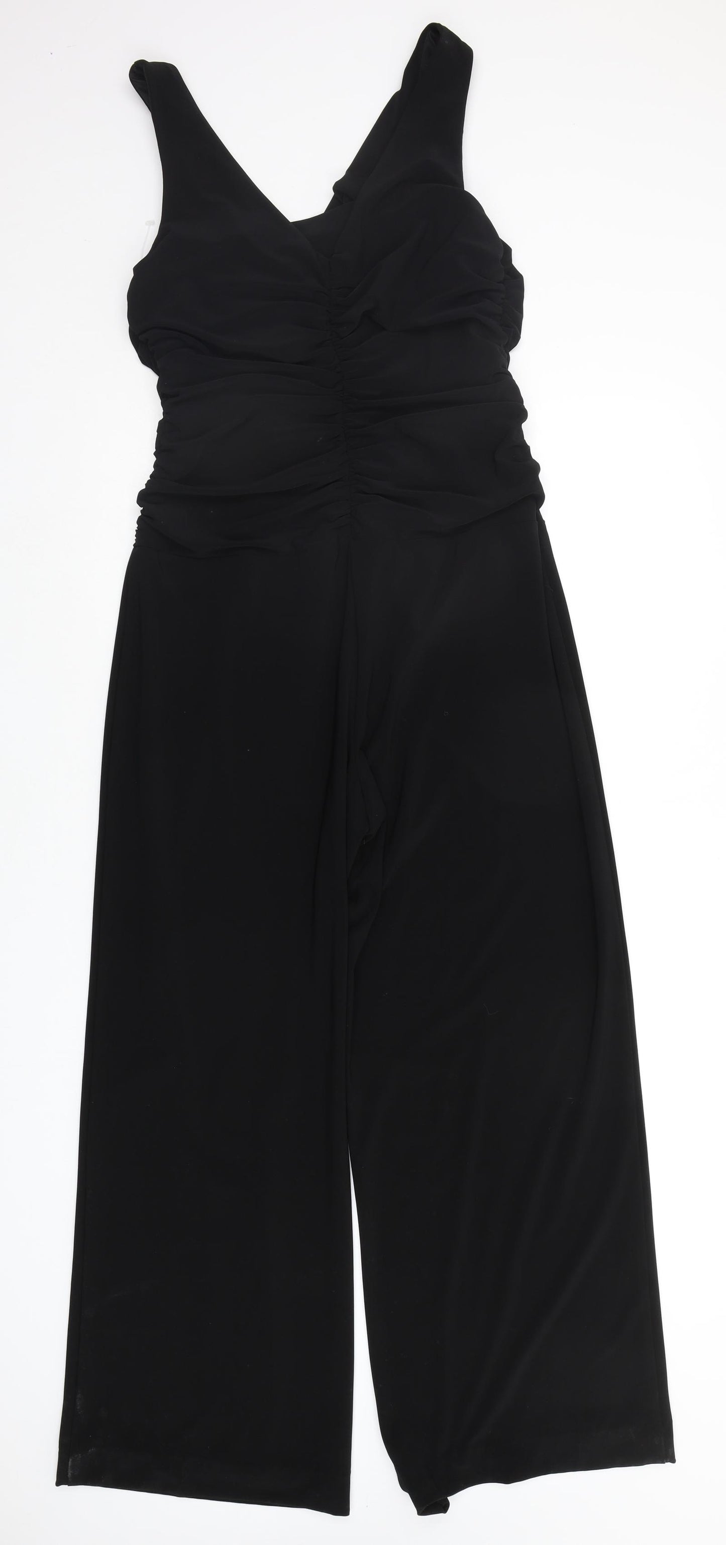 Frank Lyman Womens Black   Jumpsuit One-Piece Size 16