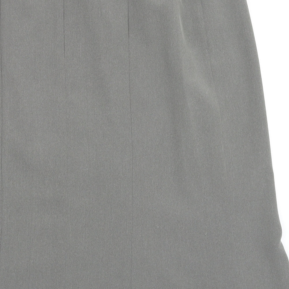 habella Womens Grey   Flare Skirt Size 18