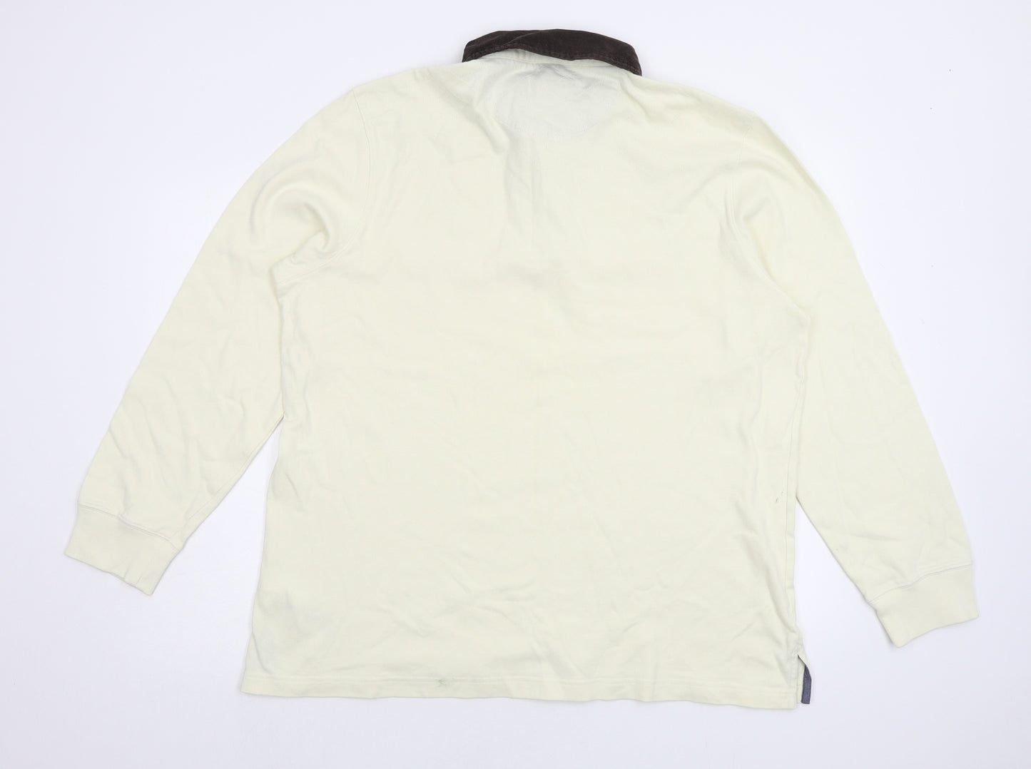 Blue Harbour Mens Ivory    Polo Size XL