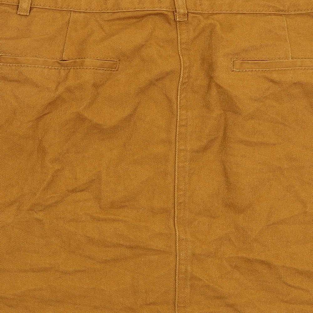 TU Womens Brown   Flare Skirt Size 10
