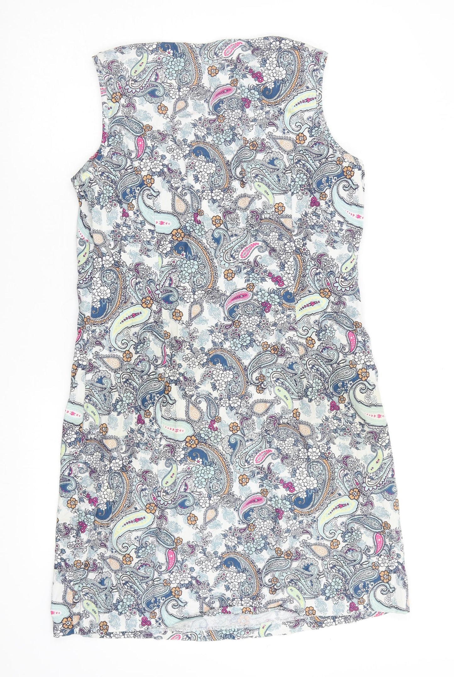 Asda George Womens Multicoloured Geometric  A-Line  Size 12