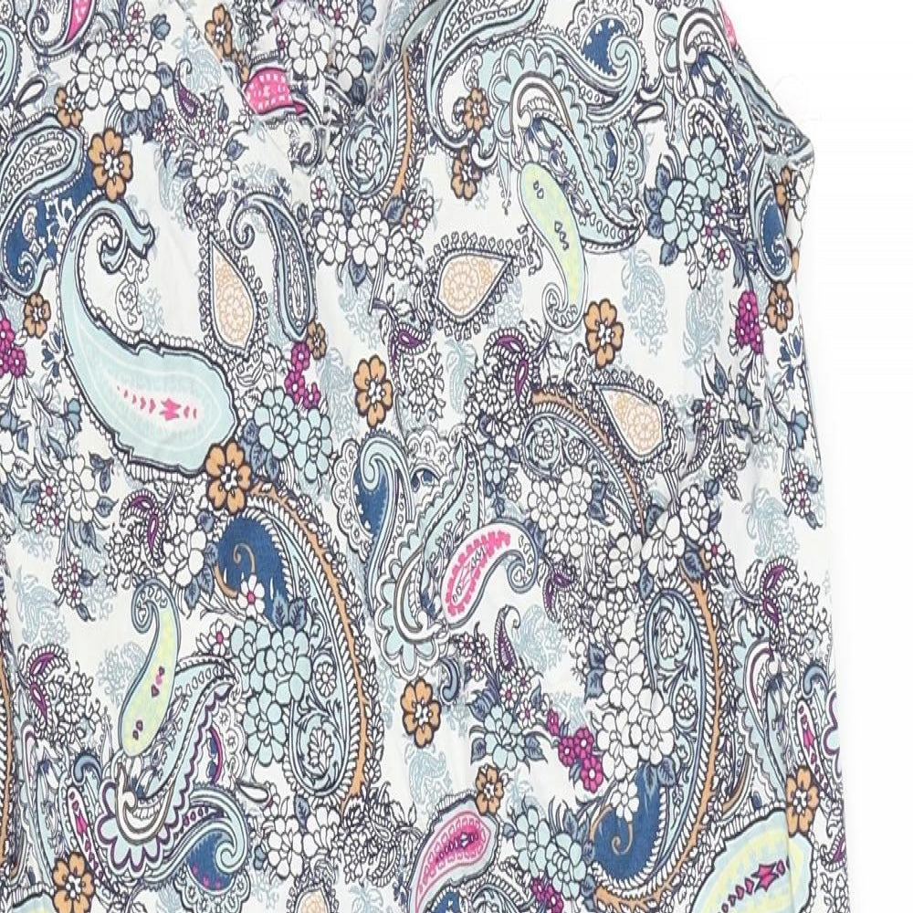 Asda George Womens Multicoloured Geometric  A-Line  Size 12