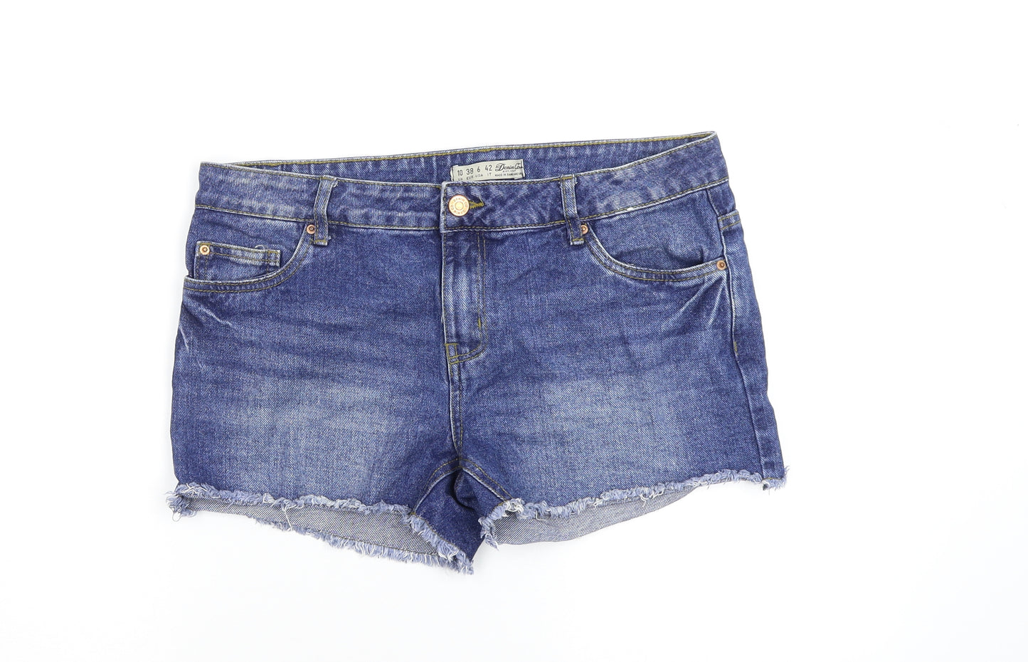 denim and co Womens Blue   Hot Pants Shorts Size 10