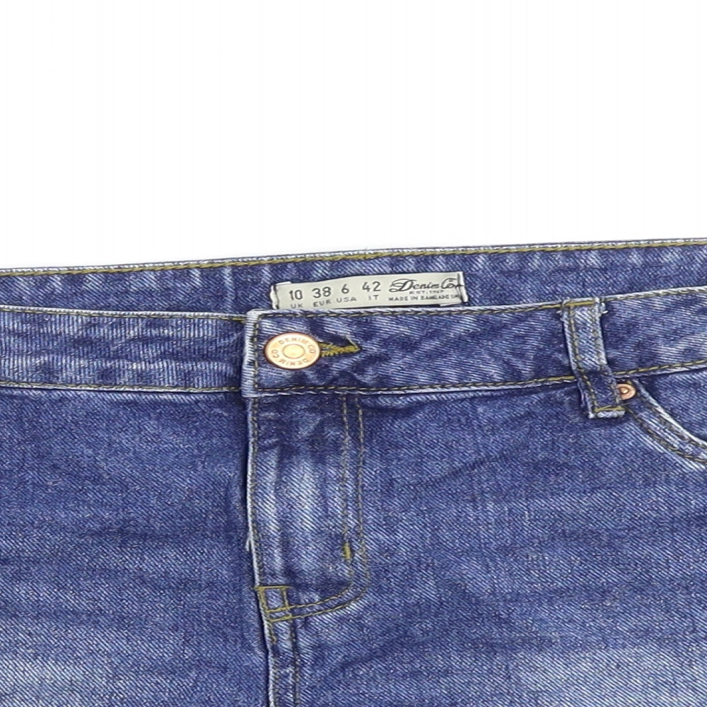denim and co Womens Blue   Hot Pants Shorts Size 10