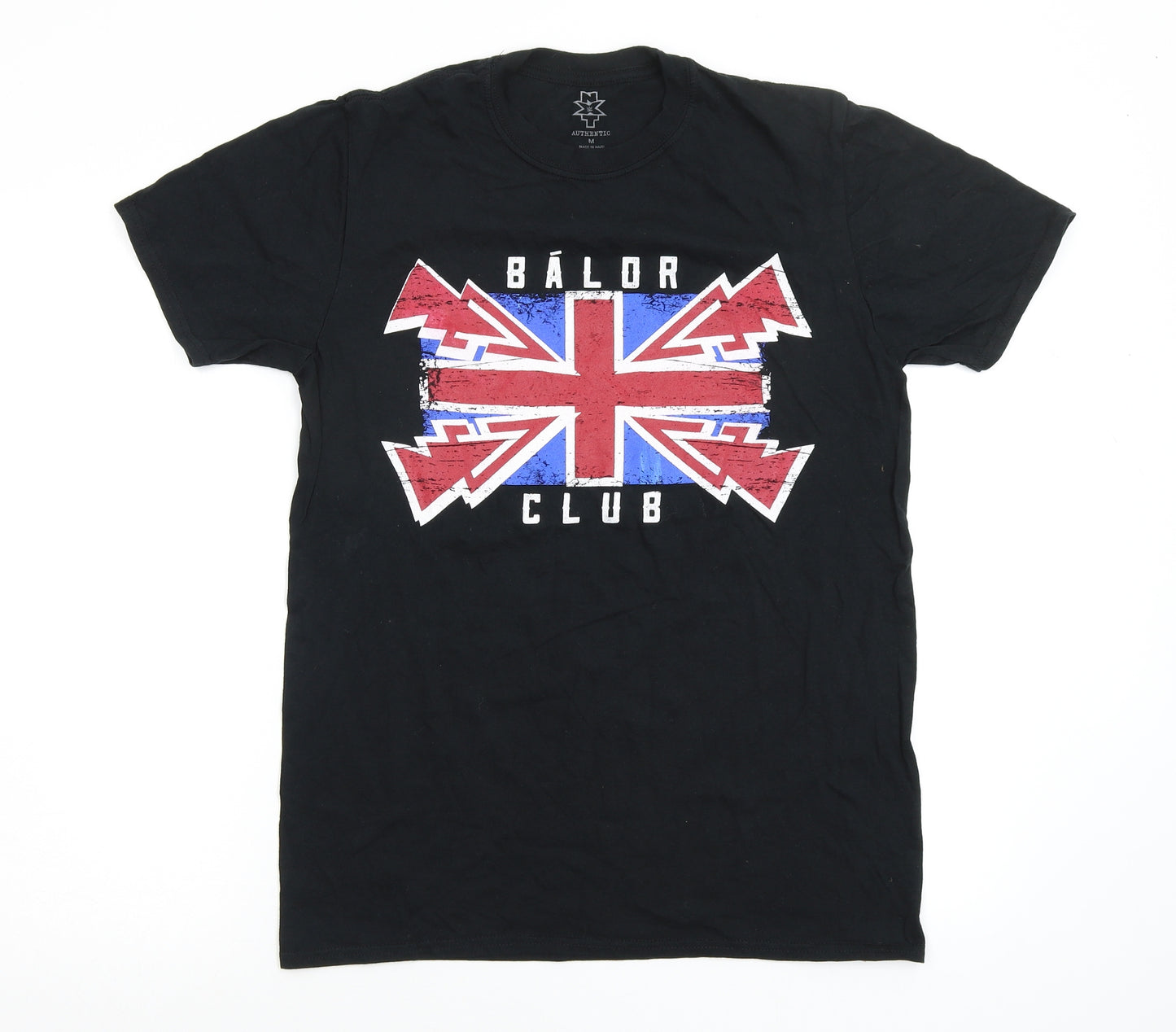 Authentic Mens Black    T-Shirt Size M