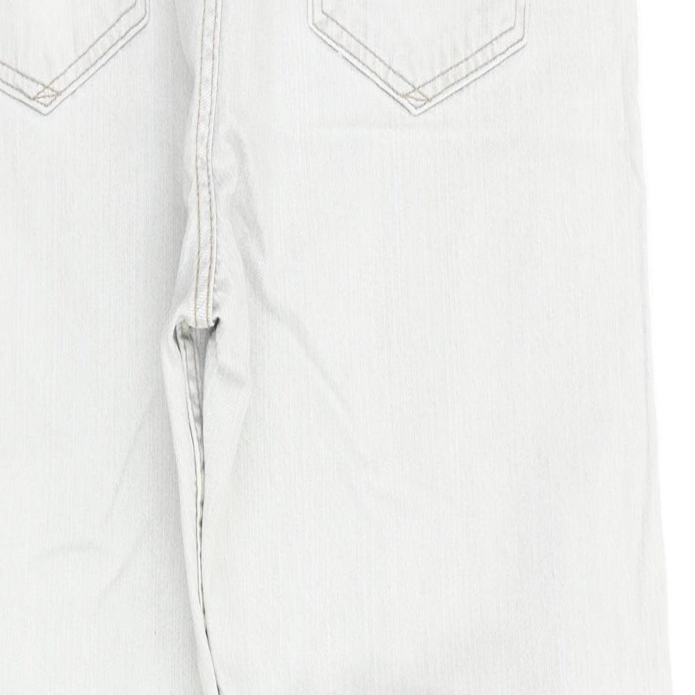 M&S Mens Grey   Straight Jeans Size 38 in L31 in