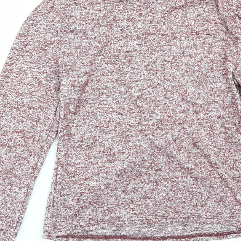 Miss Selfridge Womens Red   Basic T-Shirt Size 10