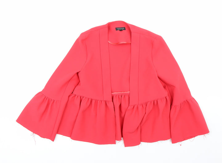 Topshop Womens Pink   Jacket  Size 8