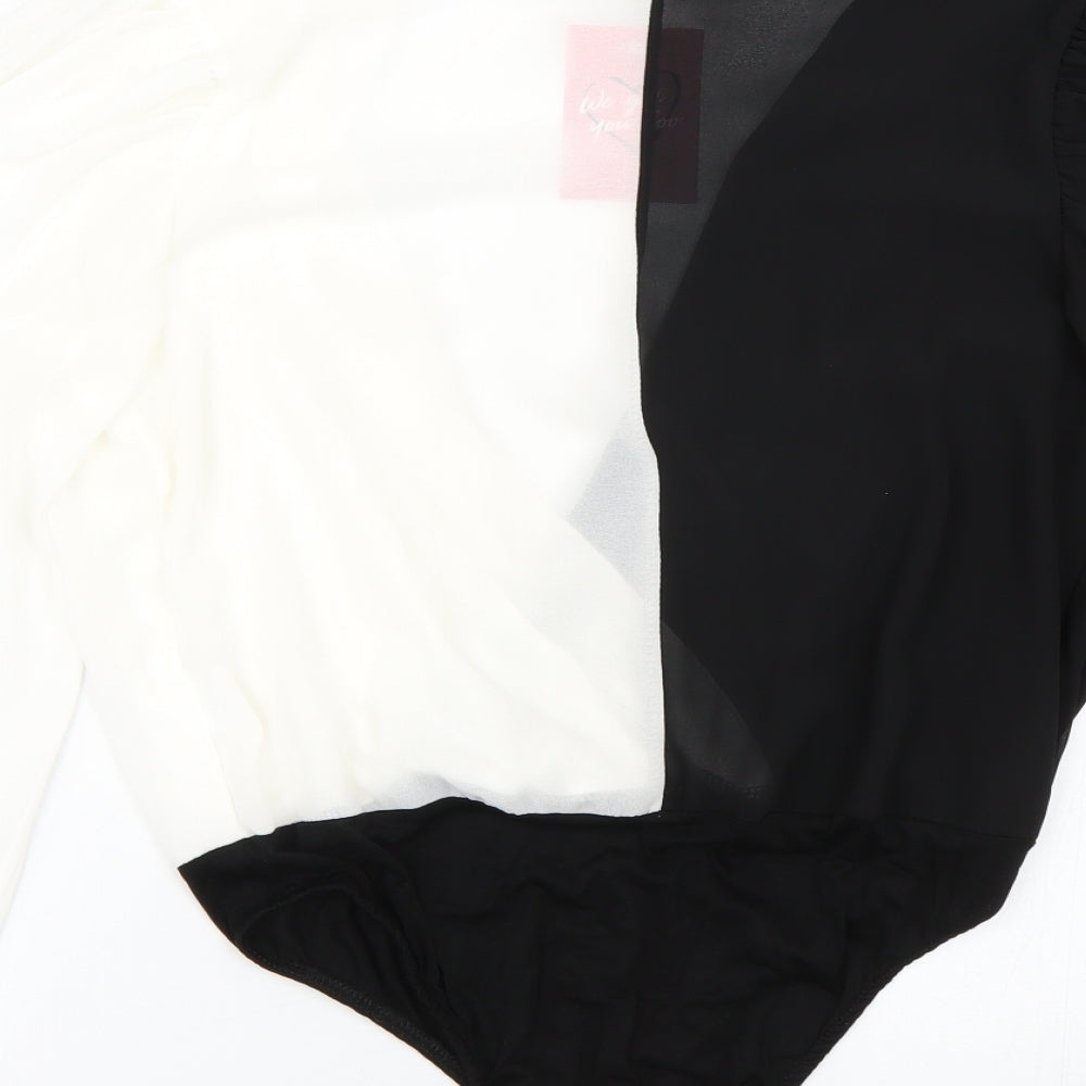 New collection Womens Multicoloured Striped  Catsuit One-Piece Size M