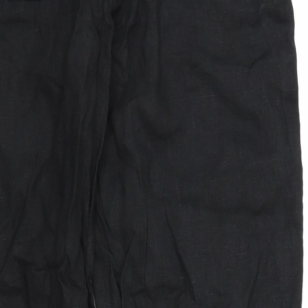 Denim co Womens Black   Capri Trousers Size 14 L29 in