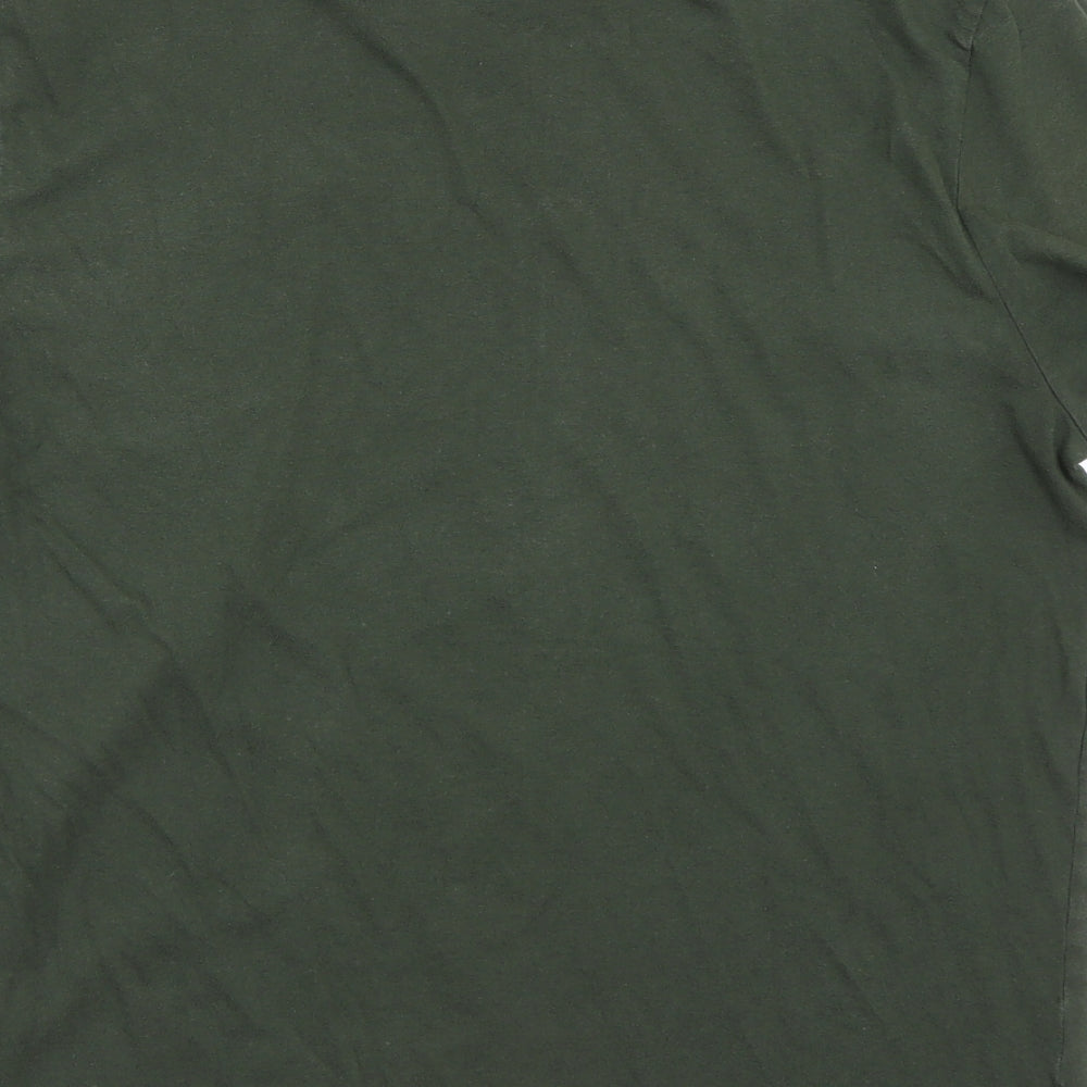 Burton Mens Green    T-Shirt Size M