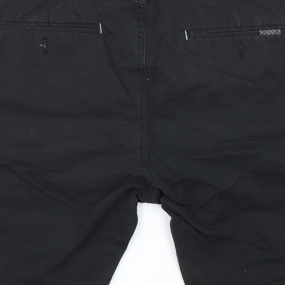 Primark Mens Black   Bermuda Shorts Size 36
